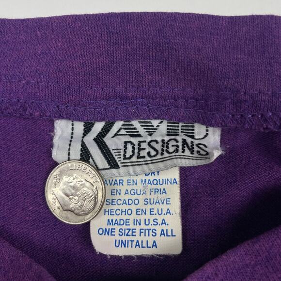 Vintage Western Cowgirl Boots Cactus Horseshoe Purple Shirt Fits like XL - Picture 6 of 8